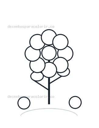 Jardim florido para Colorir e Imprimir
